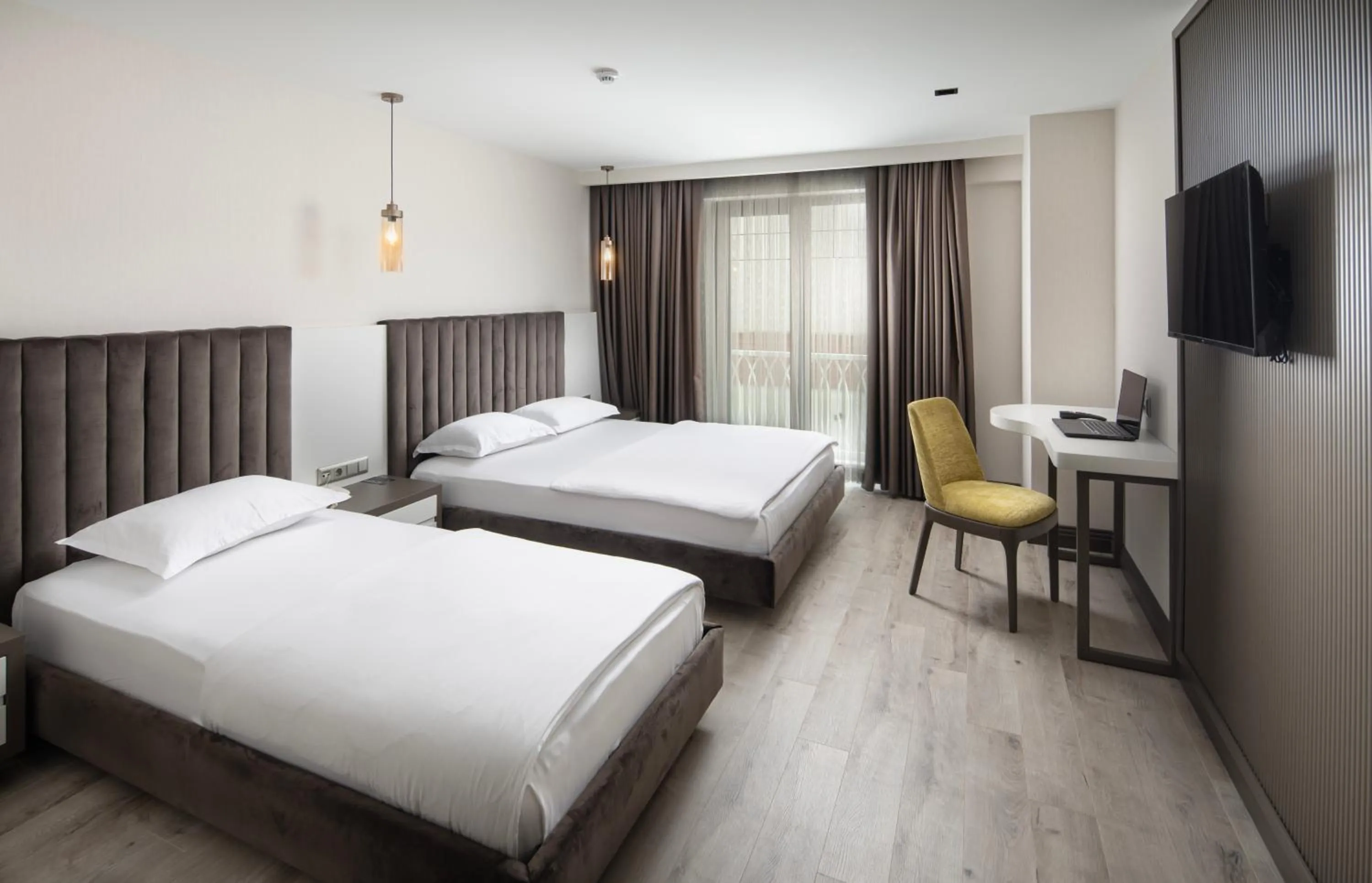 Bed in Sinema Hotel Ordu