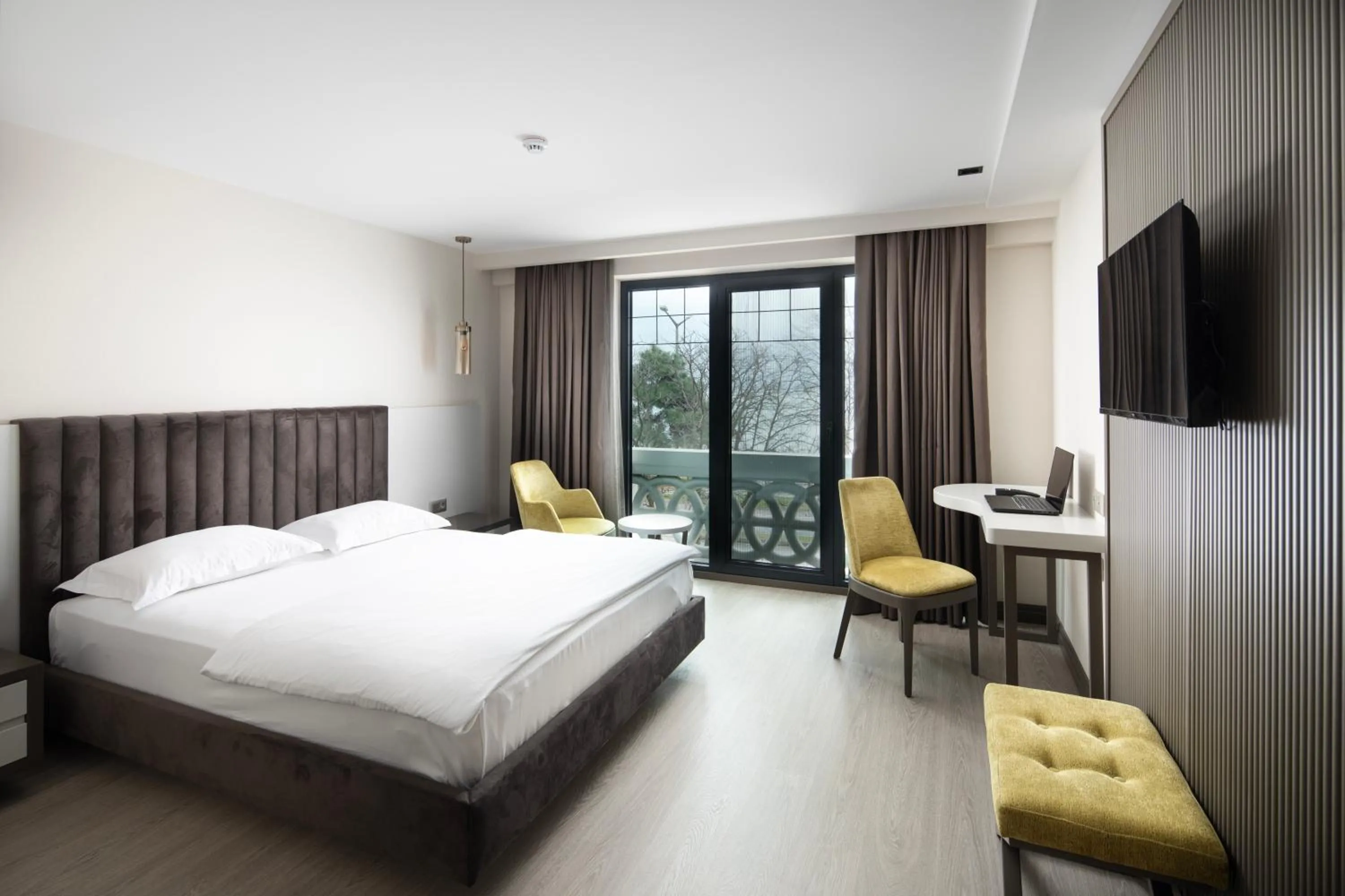 Bed in Sinema Hotel Ordu