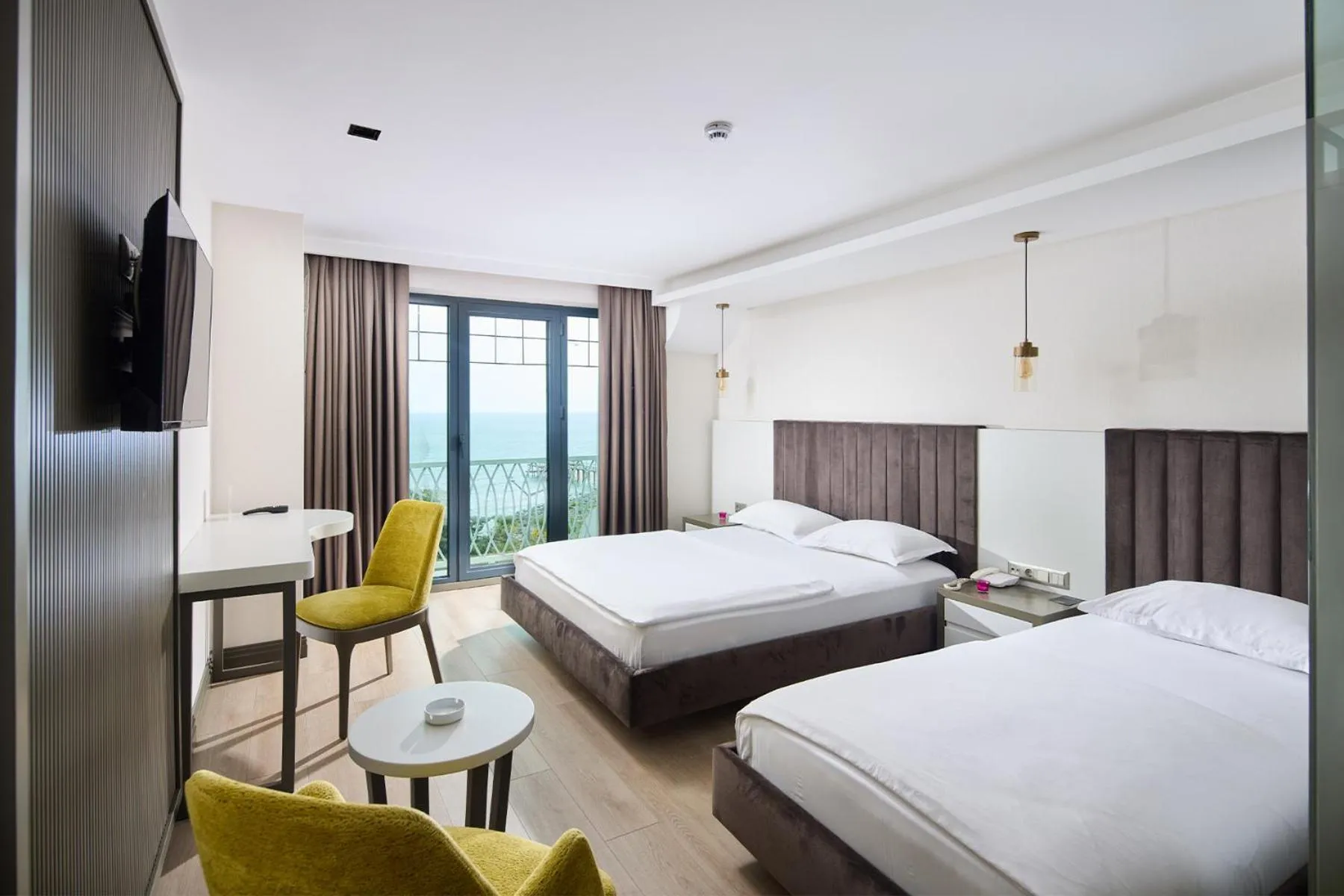 Bed in Sinema Hotel Ordu