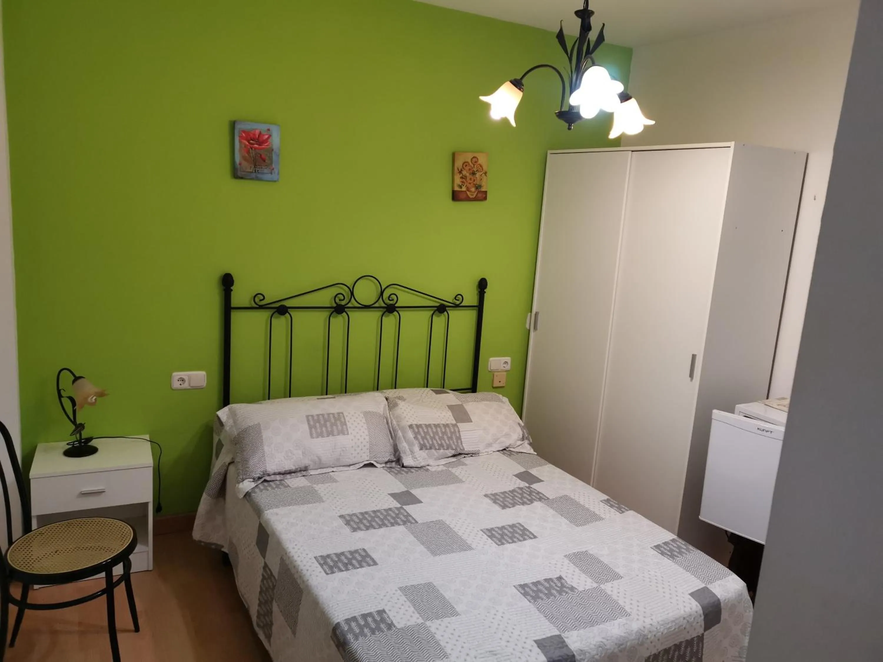 Bed in Hotel Mesón El Número Uno