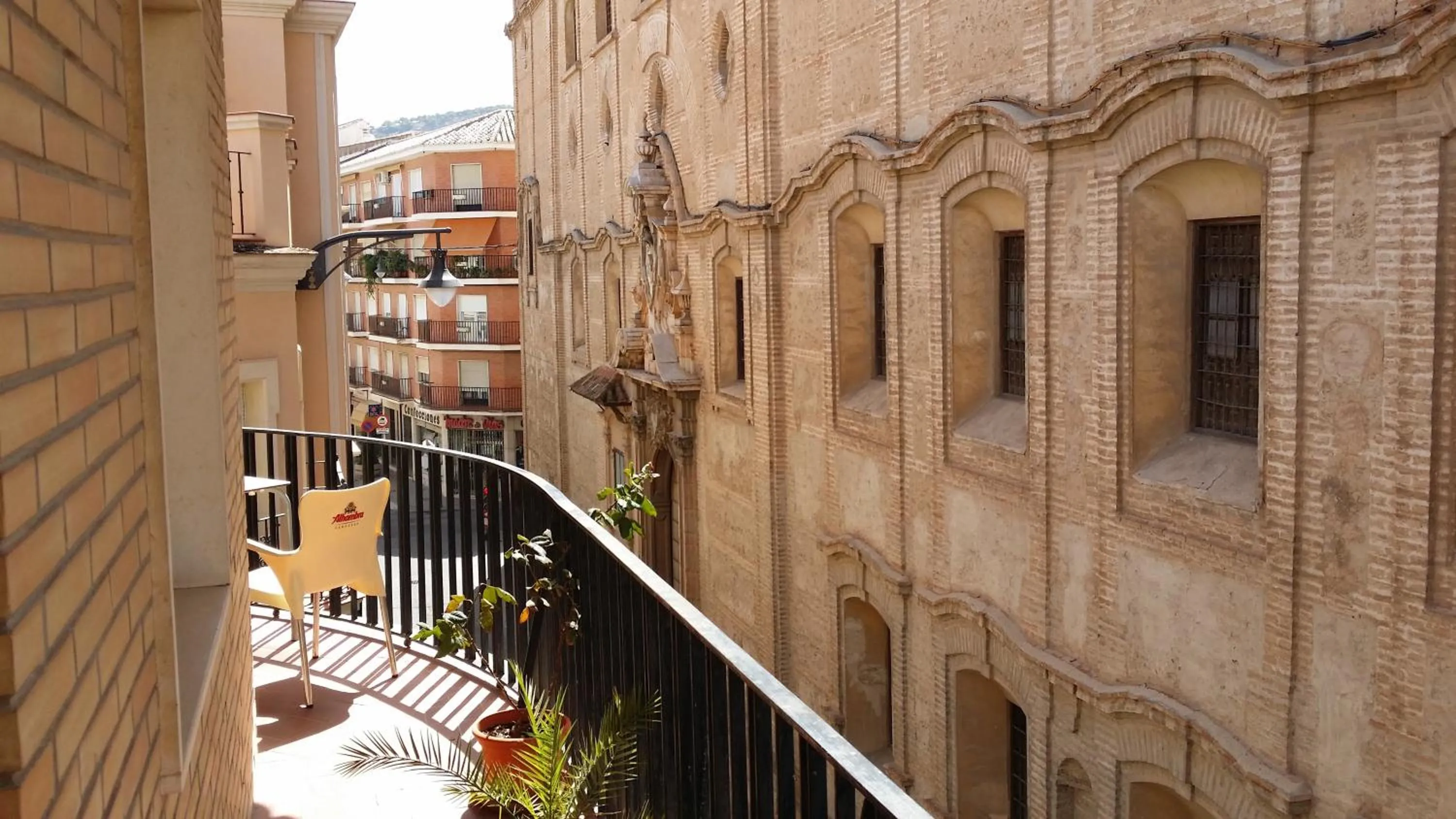 Balcony/Terrace in Hotel Mesón El Número Uno