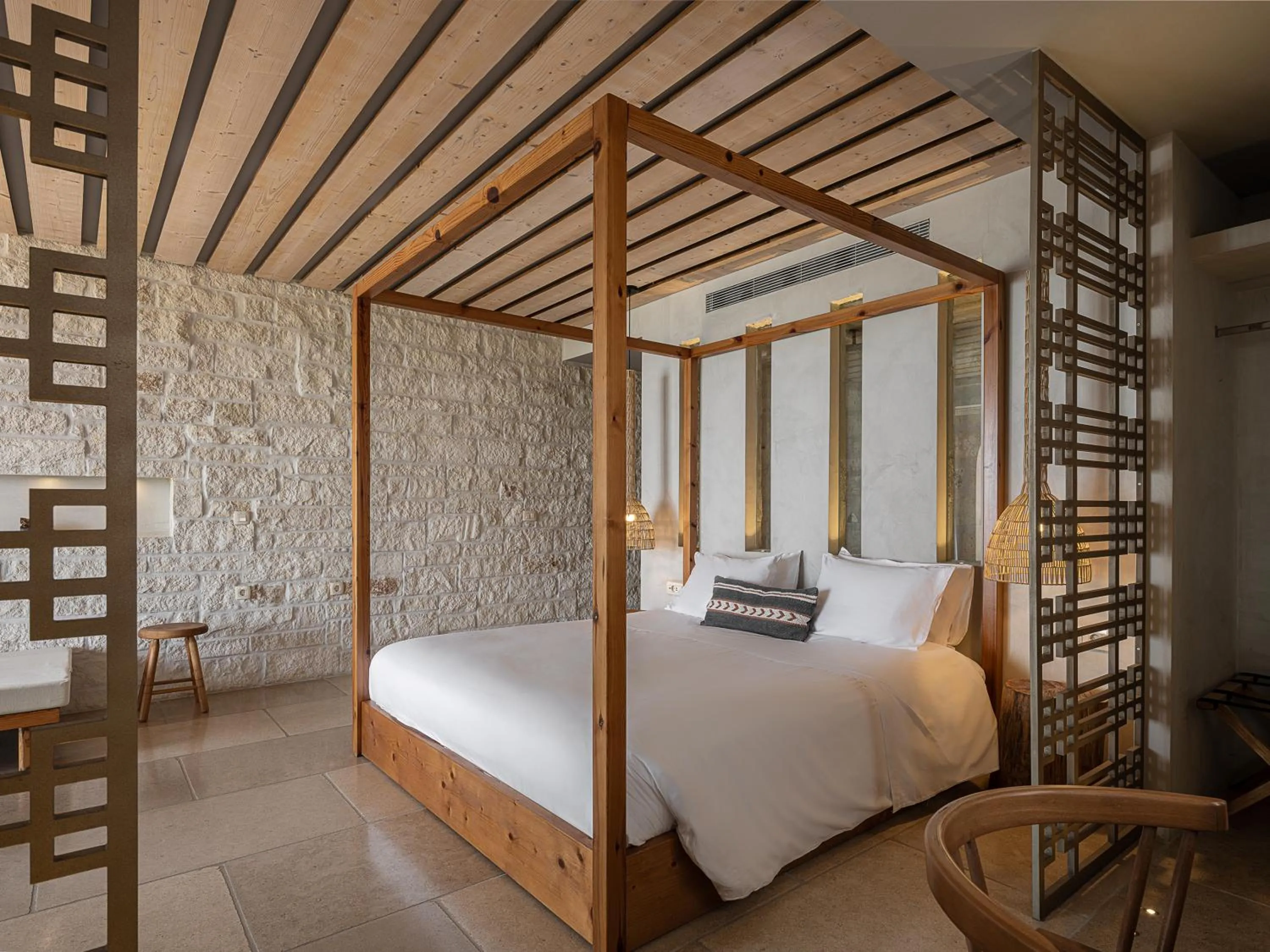 Bed in The Theodore Boutique Hotel- adults only 16 plus