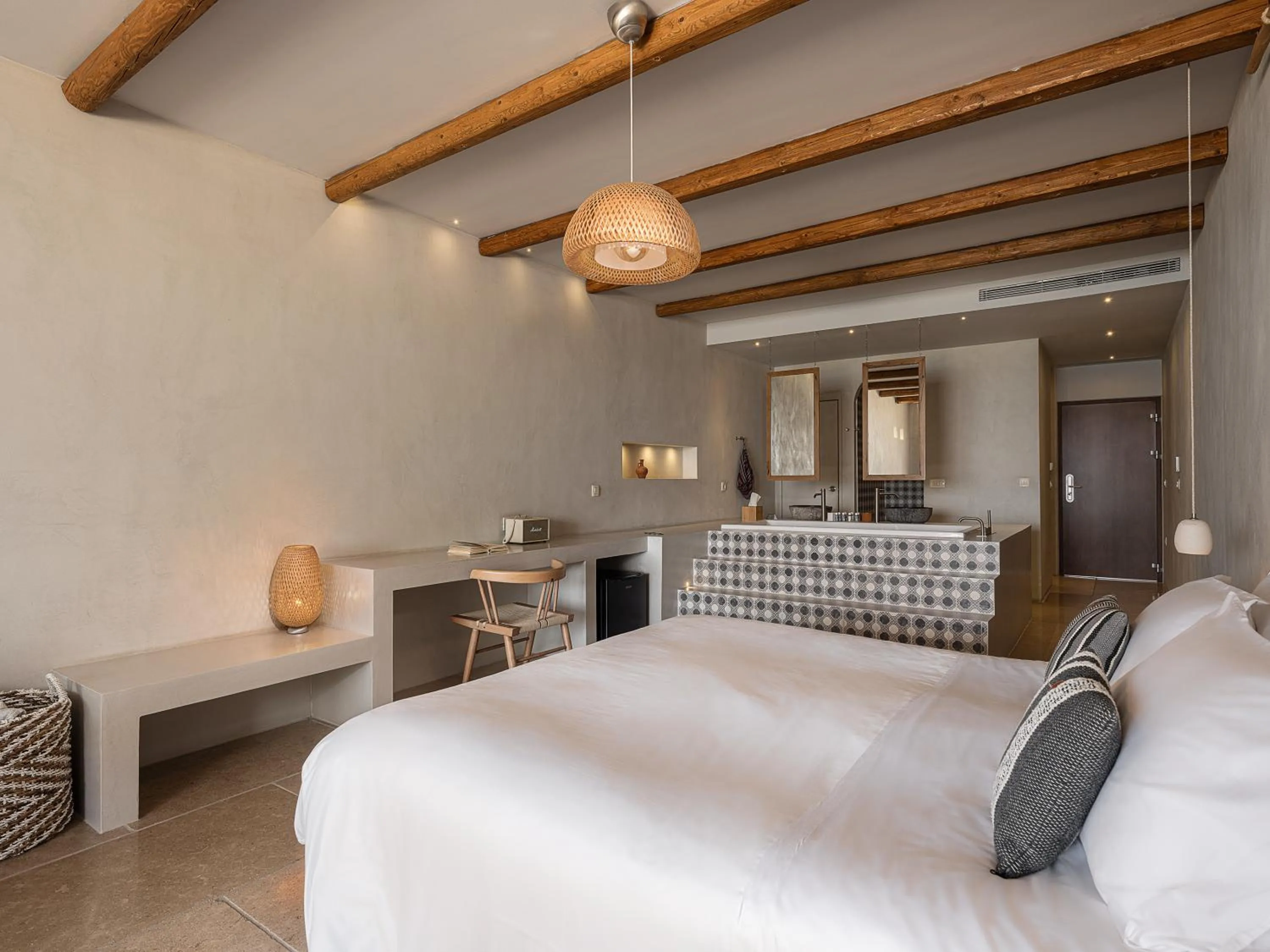 Bed in The Theodore Boutique Hotel- adults only 16 plus