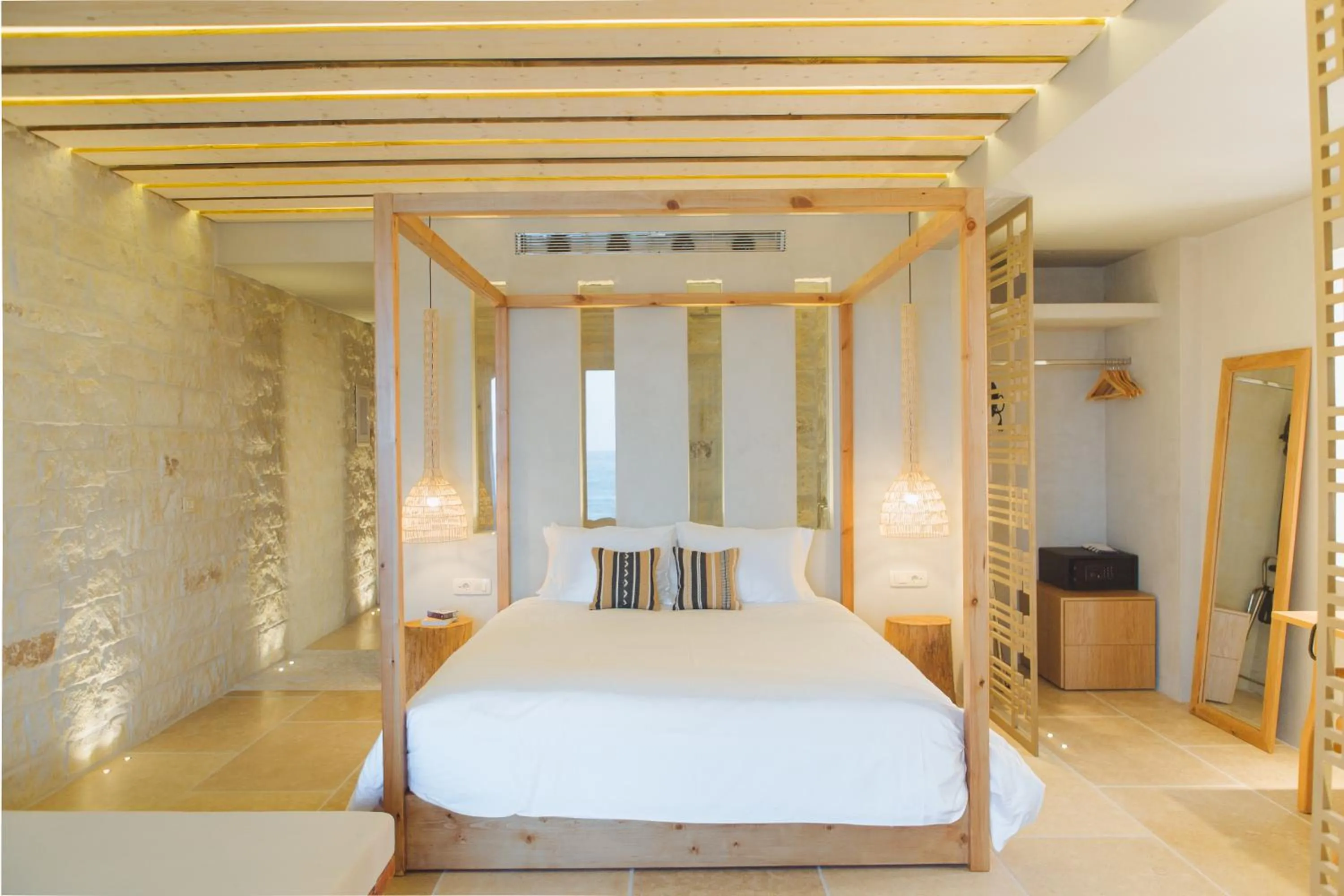 Bedroom, Bed in The Theodore Boutique Hotel- adults only 16 plus