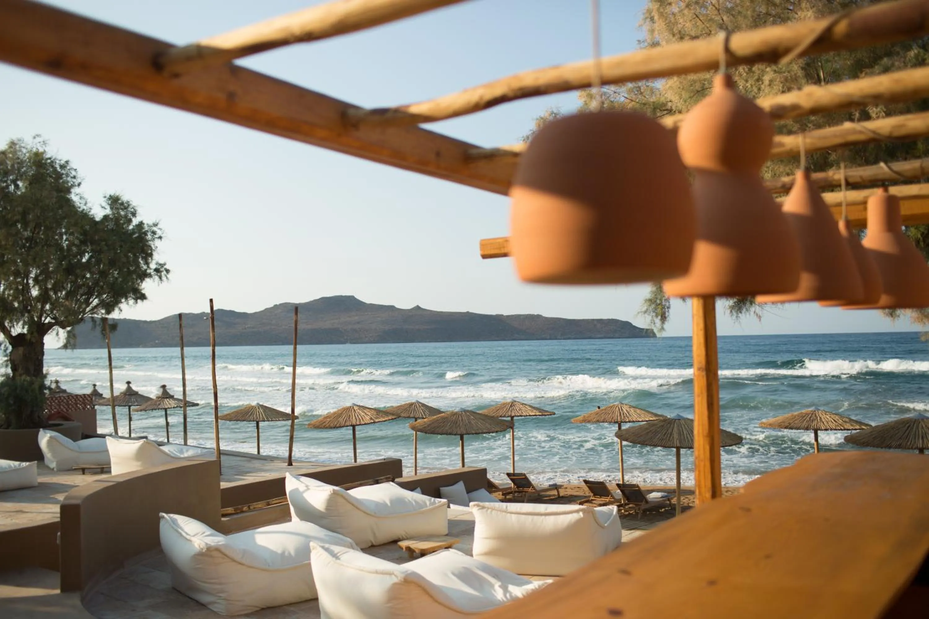 Beach in The Theodore Boutique Hotel- adults only 16 plus