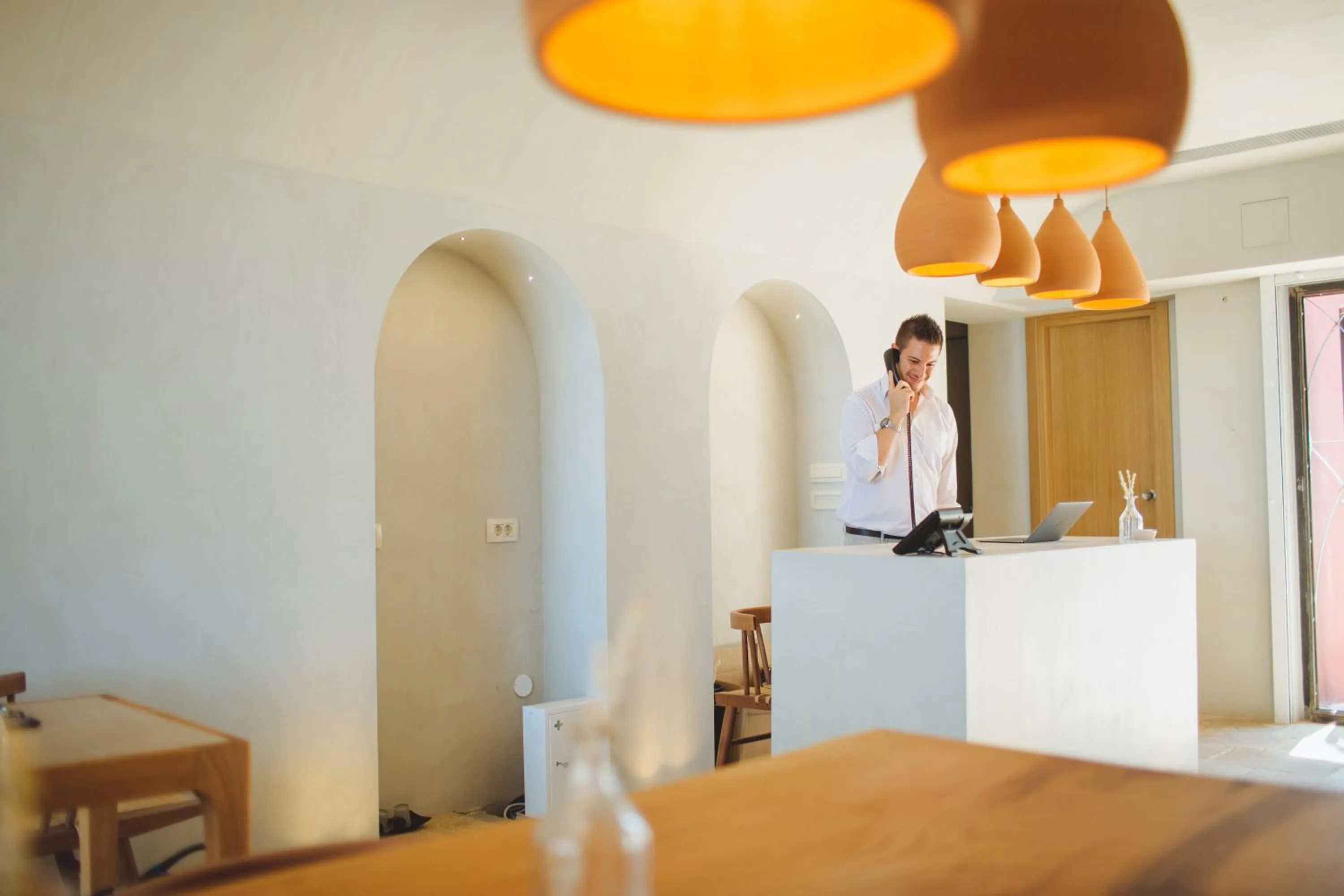 Staff in The Theodore Boutique Hotel- adults only 16 plus