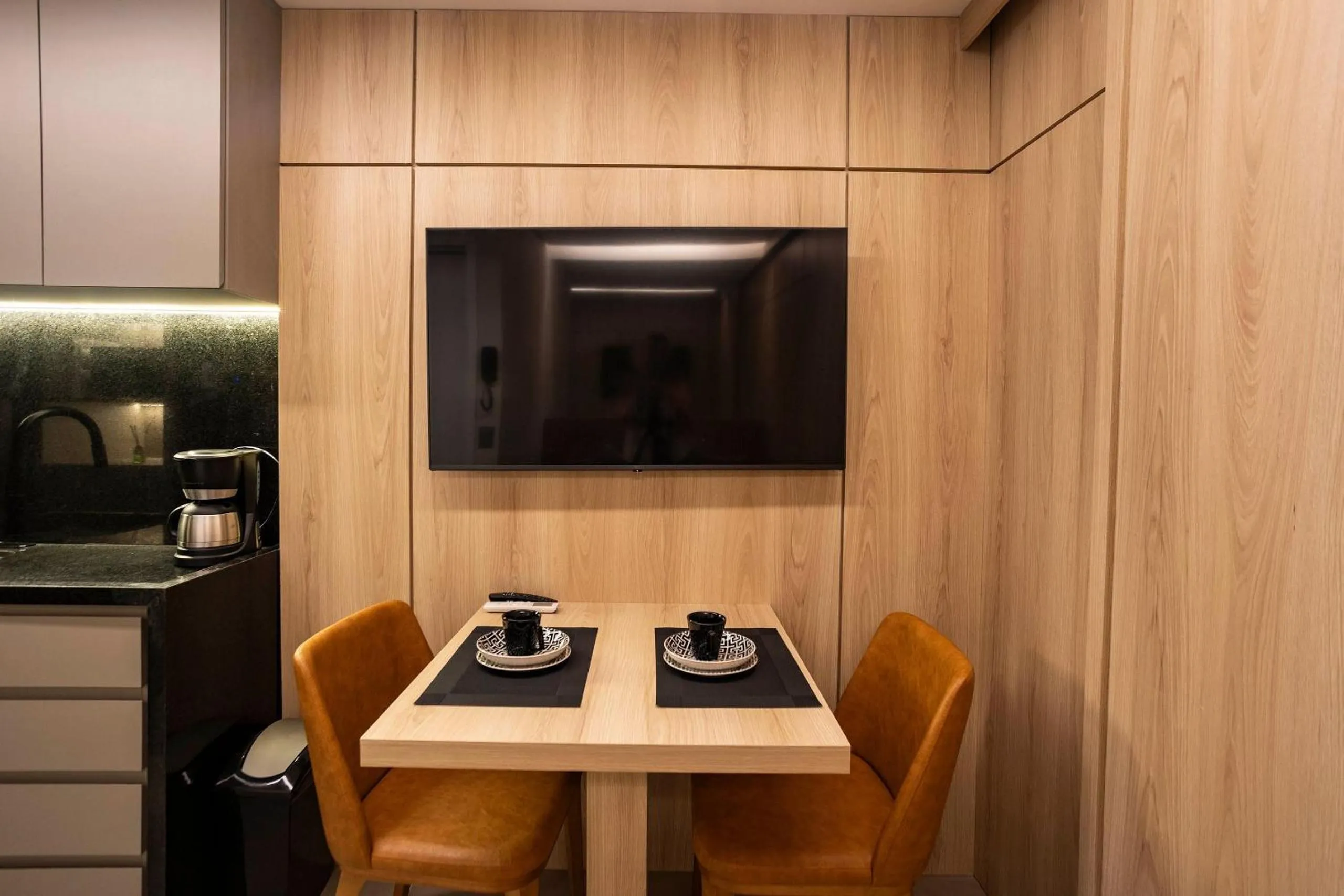 Kitchen or kitchenette in HIT Itaim