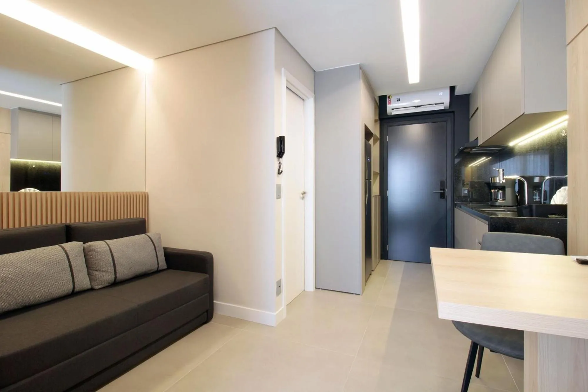 Living room in HIT Itaim