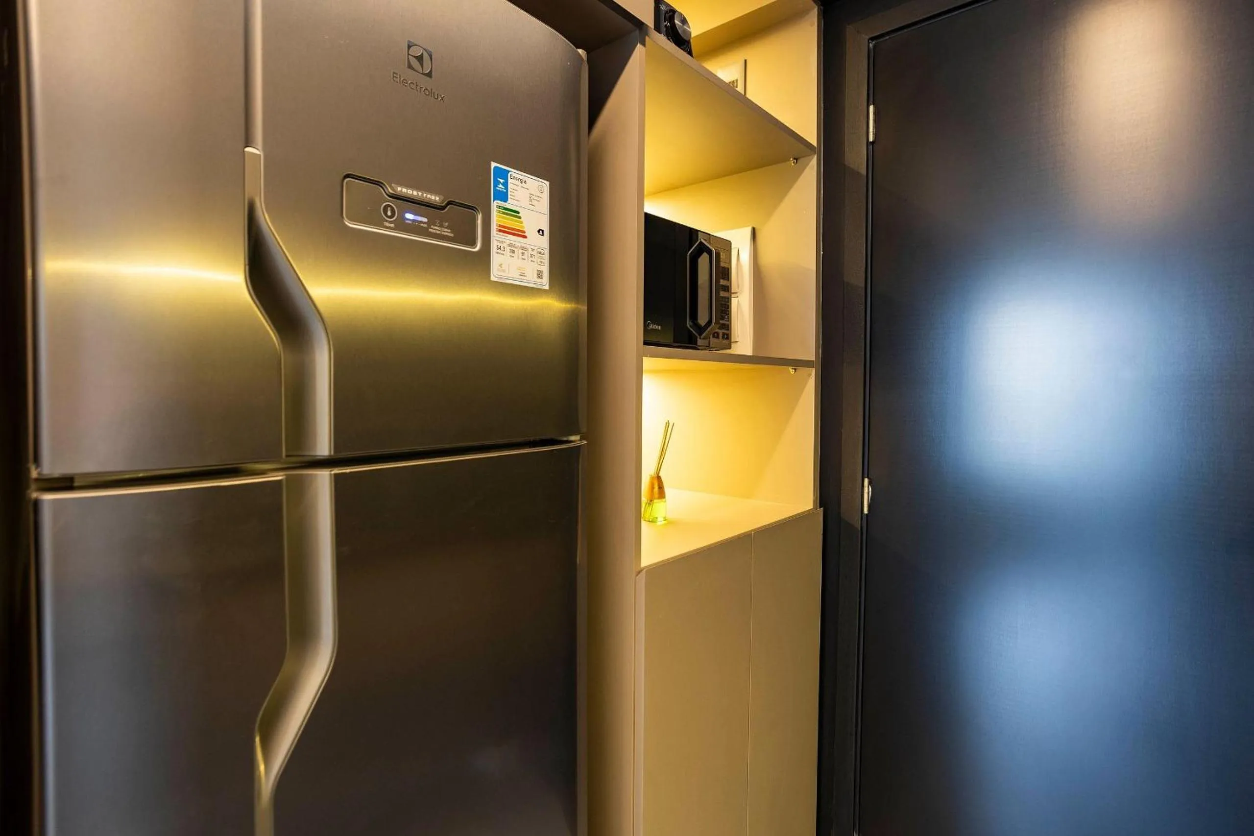 Kitchen or kitchenette in HIT Itaim