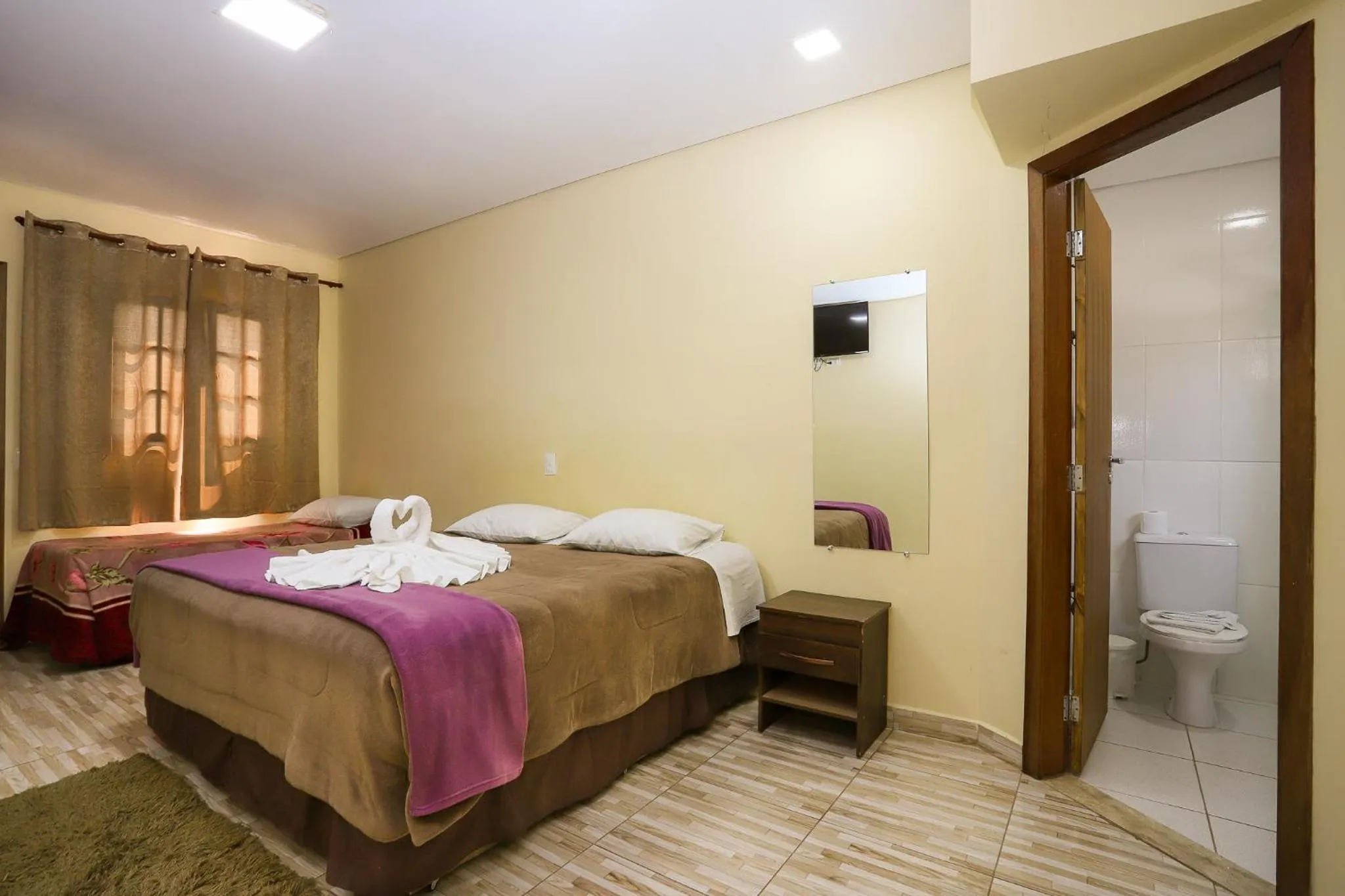 Bed in Villaggio di Roma