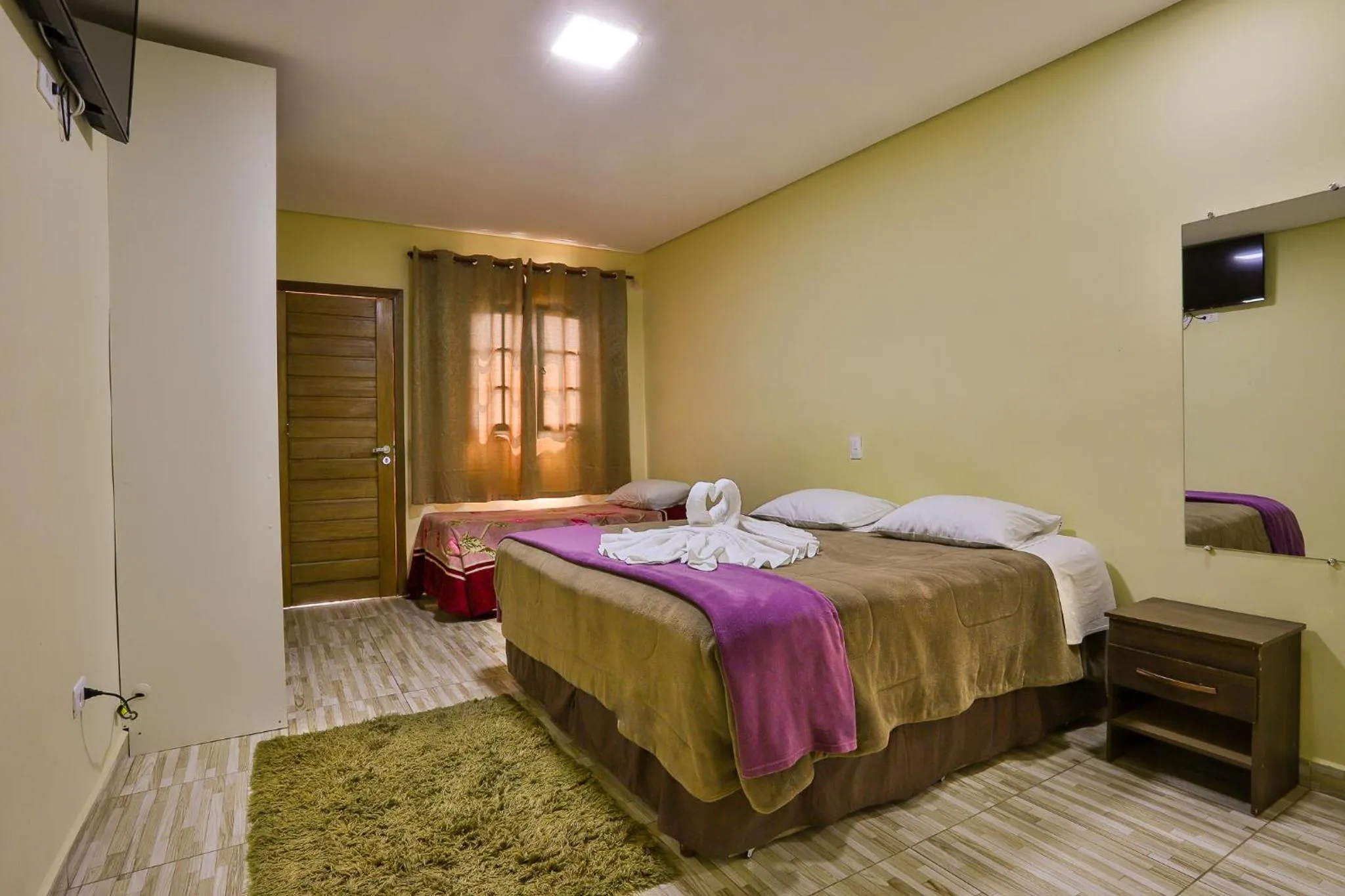 Bed in Villaggio di Roma