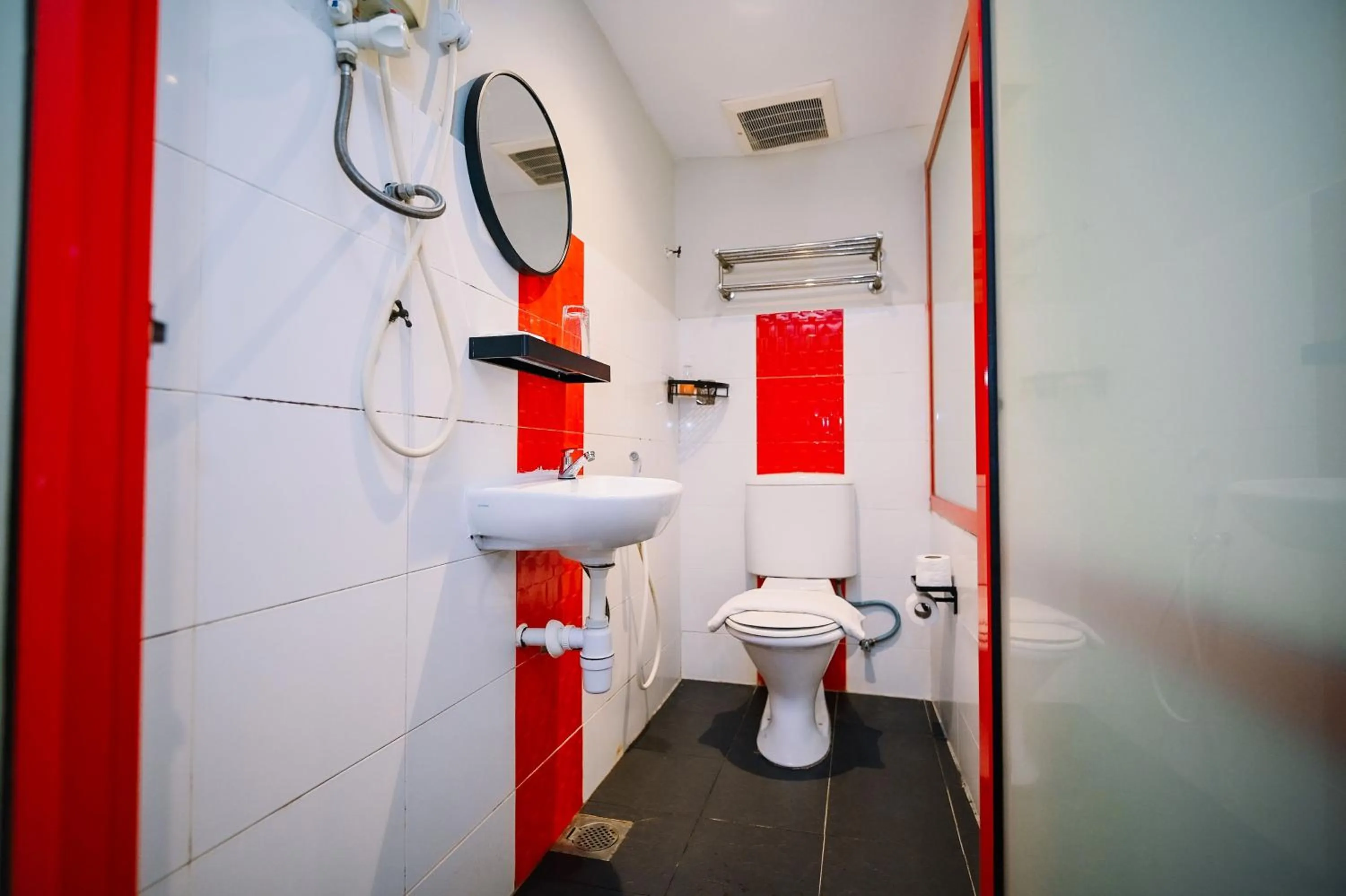 Toilet in Swing & Pillows - KL Kuchai Lama