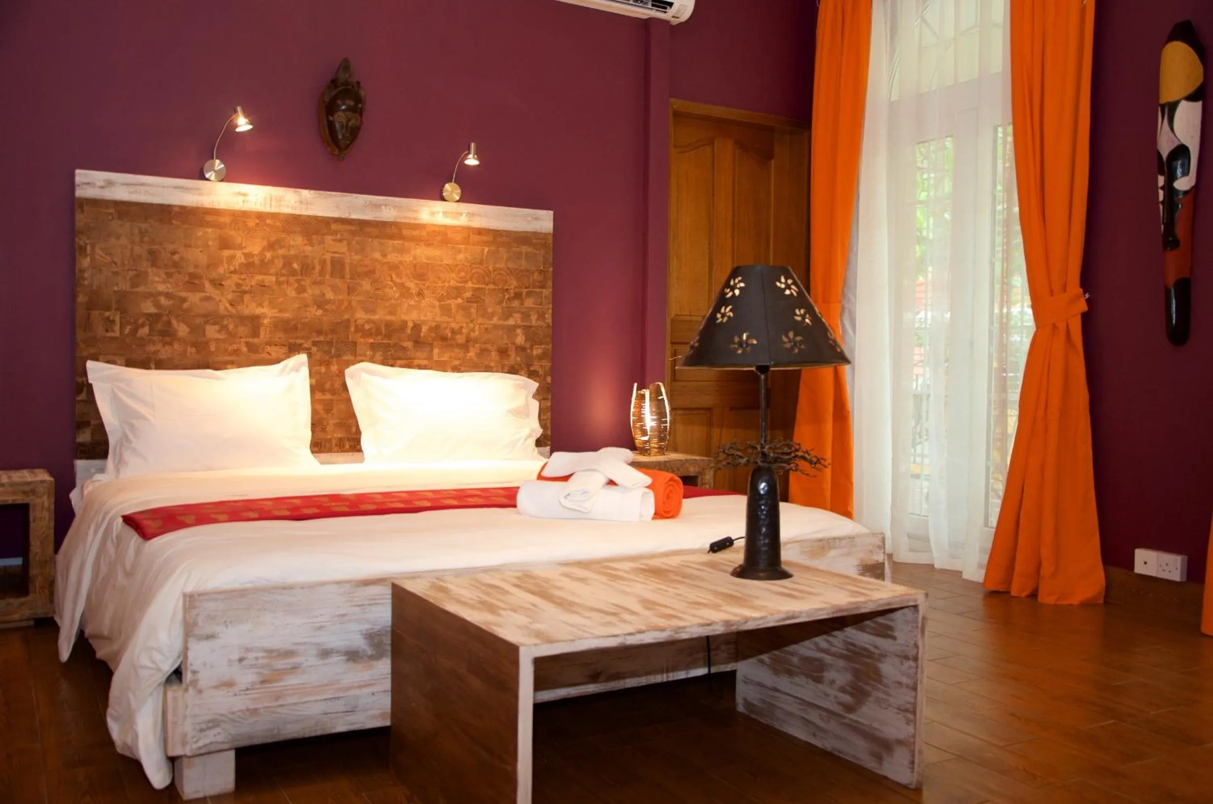 Bed in Villa Anakao Mauritius