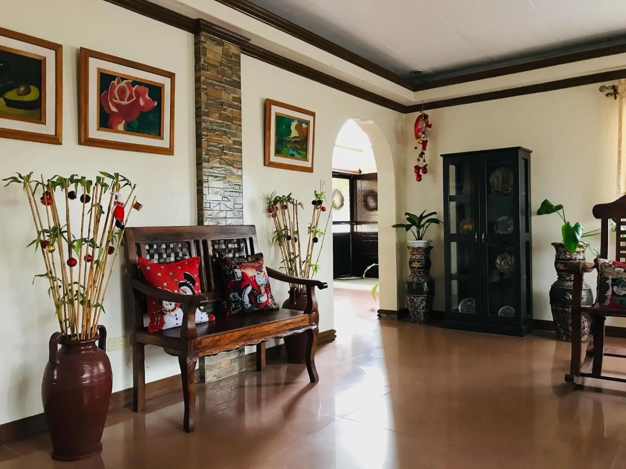 Lobby or reception in Villa Adelle At Silang
