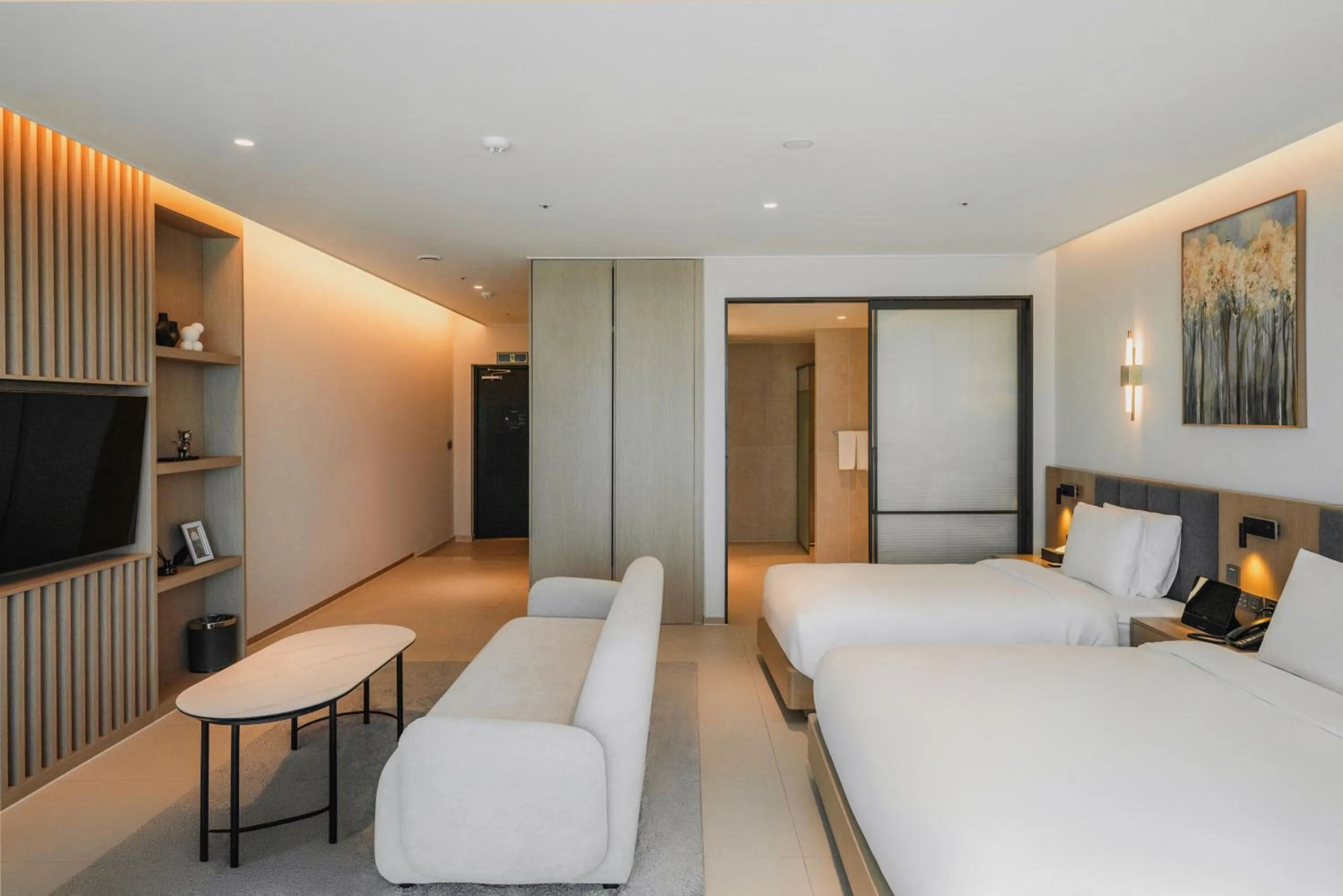 Area and facilities, Bed in WAVEM HOTEL west