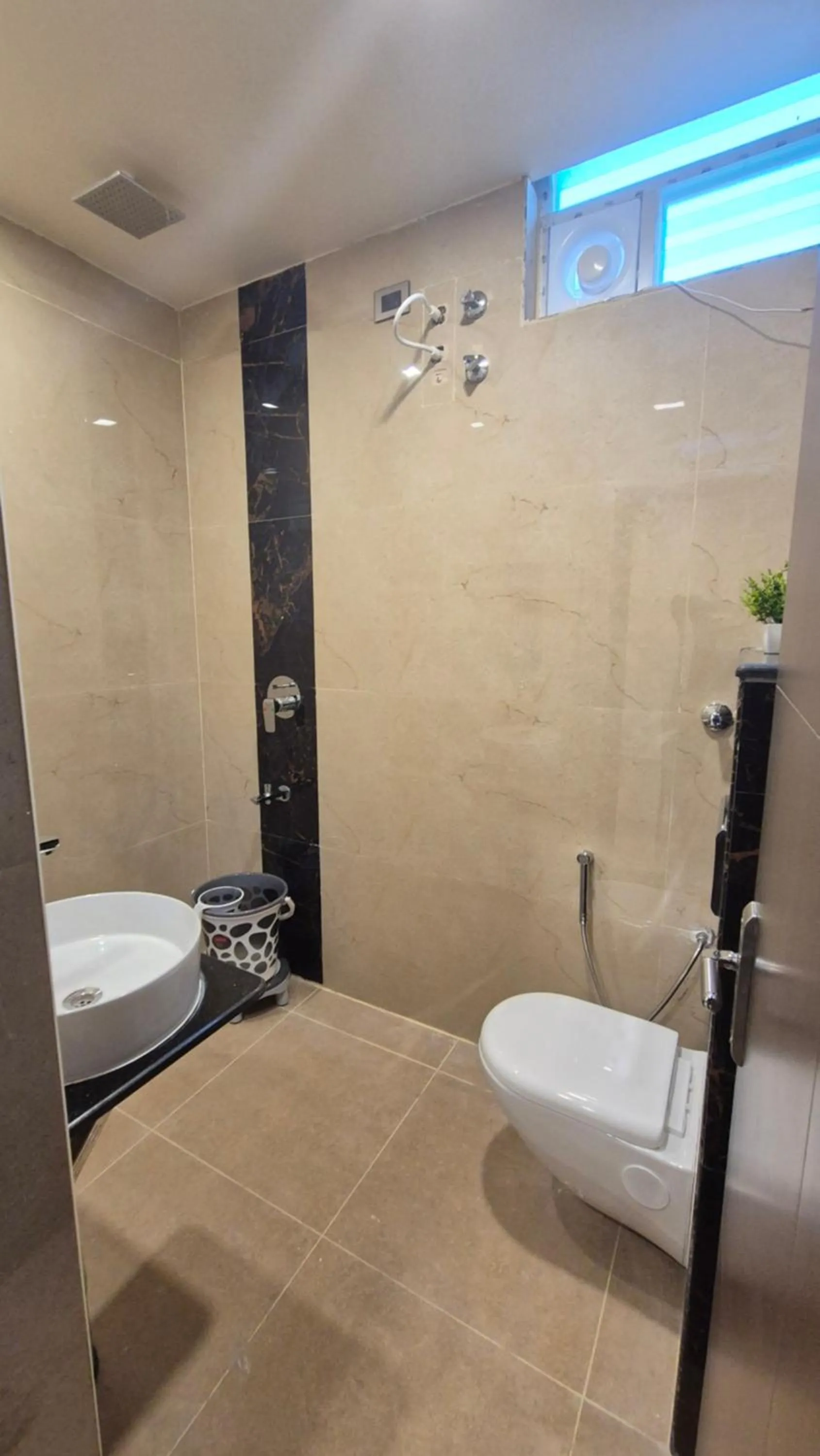 Shower in Hotel JANAS