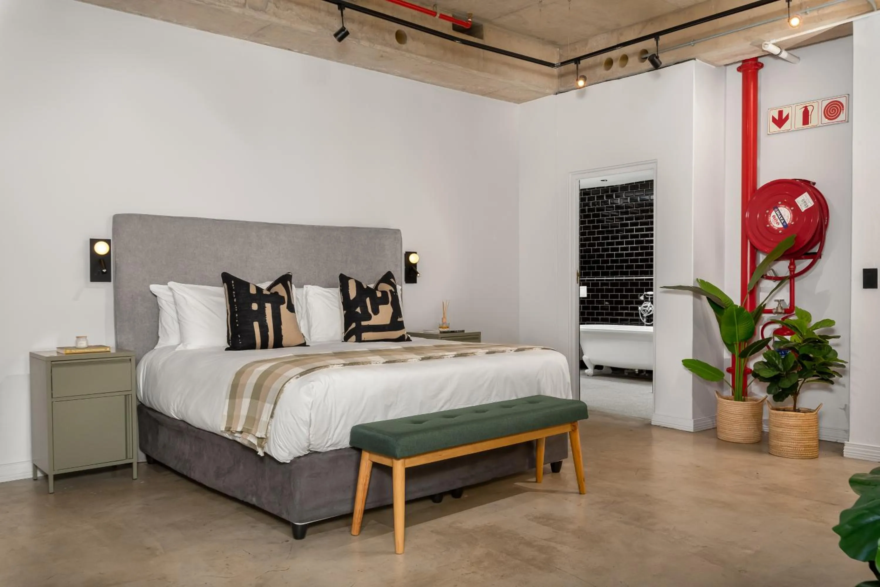 Bed in Neighbourgood Loop Street