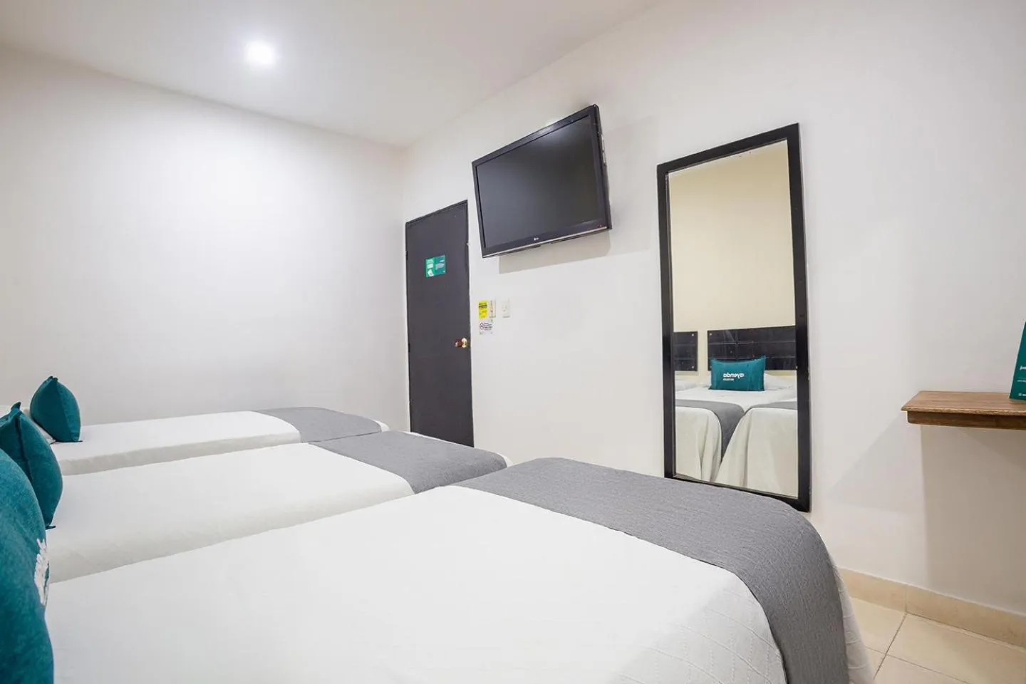 Bed in Ayenda Hotel Alejandría