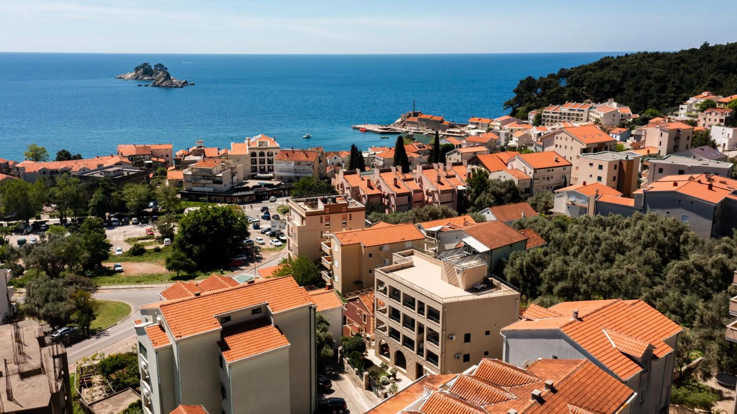 Sea view in Guest House Medin