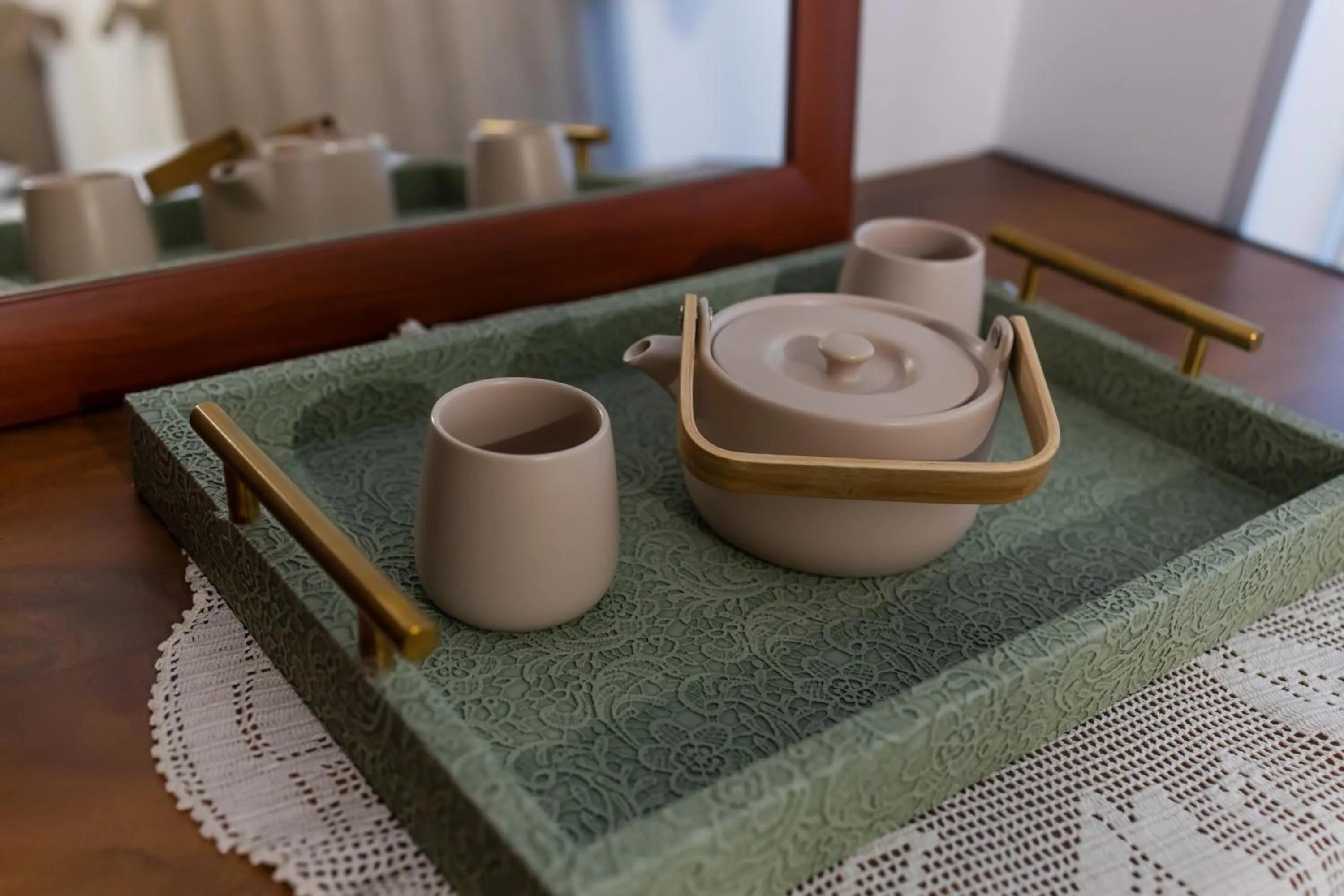 Decorative detail in Guest House Medin