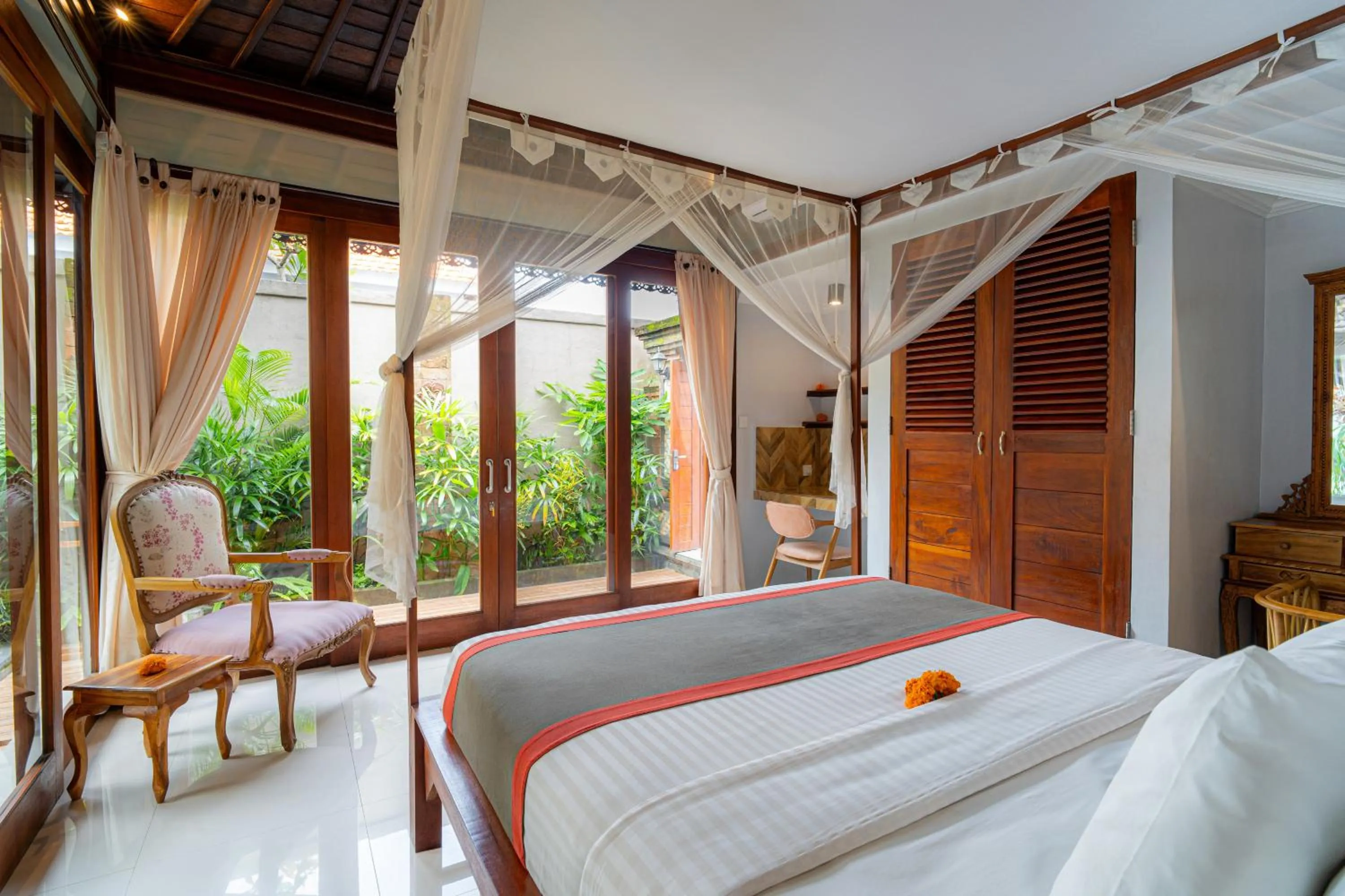 Bed in THE JEMA PRIVATE Villa