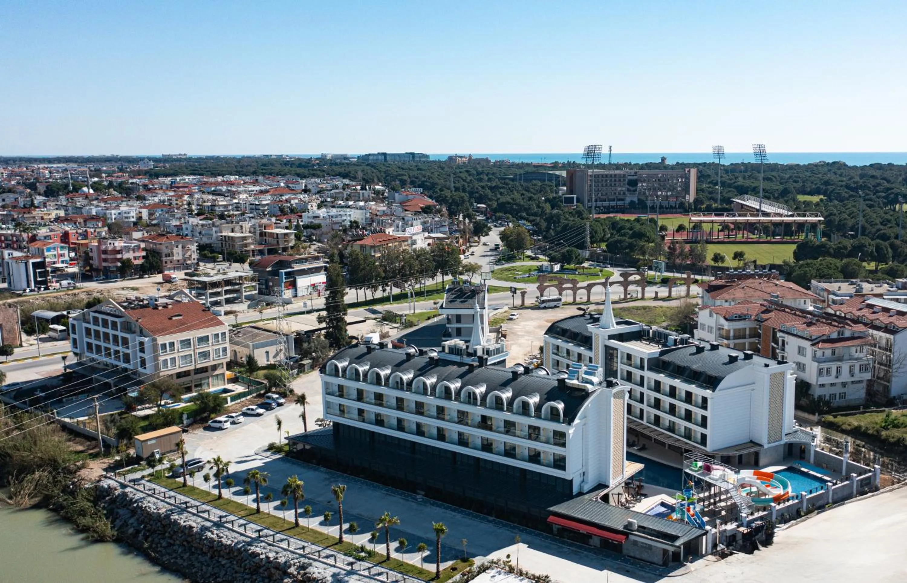 Property building in Belenli Resort Hotel