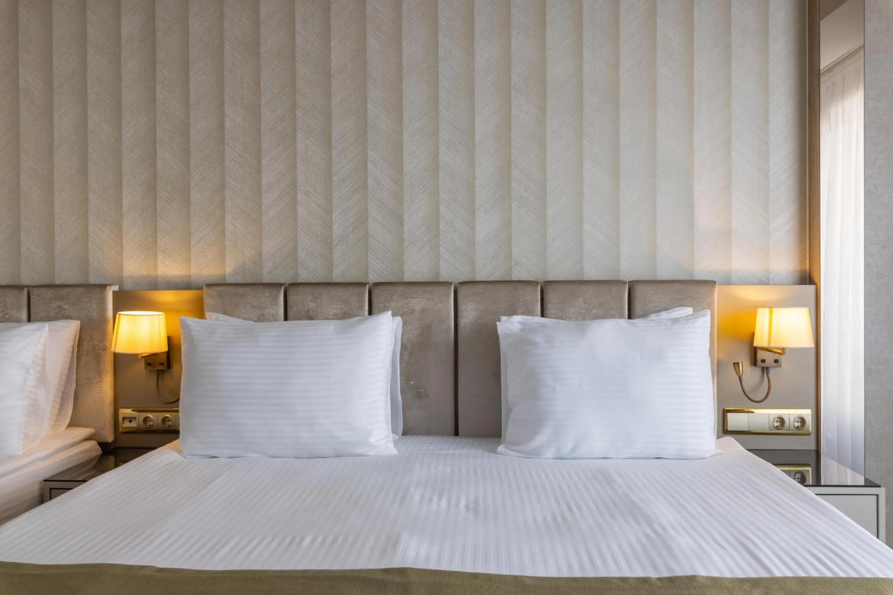 Bed in Belenli Resort Hotel