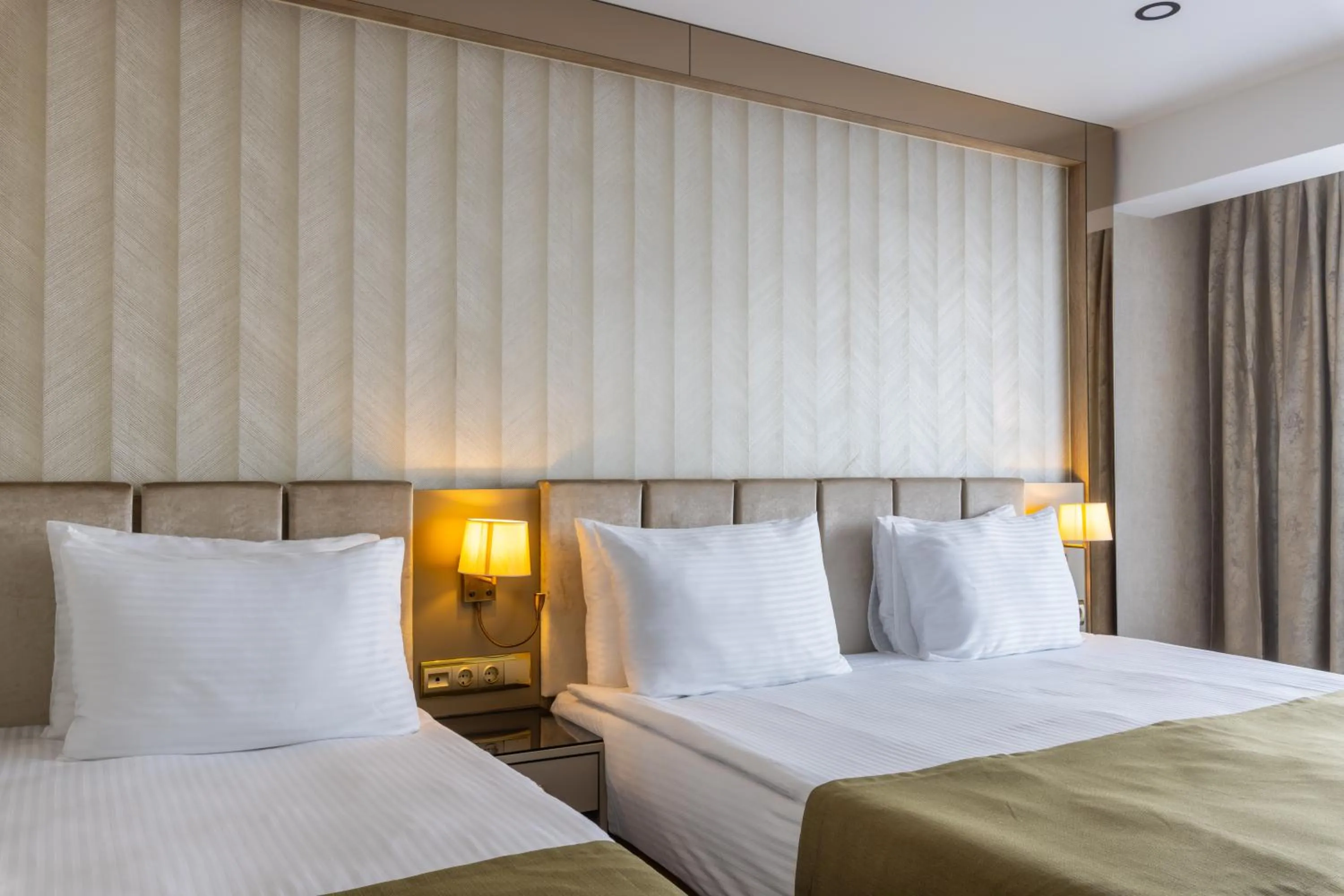 Bed in Belenli Resort Hotel