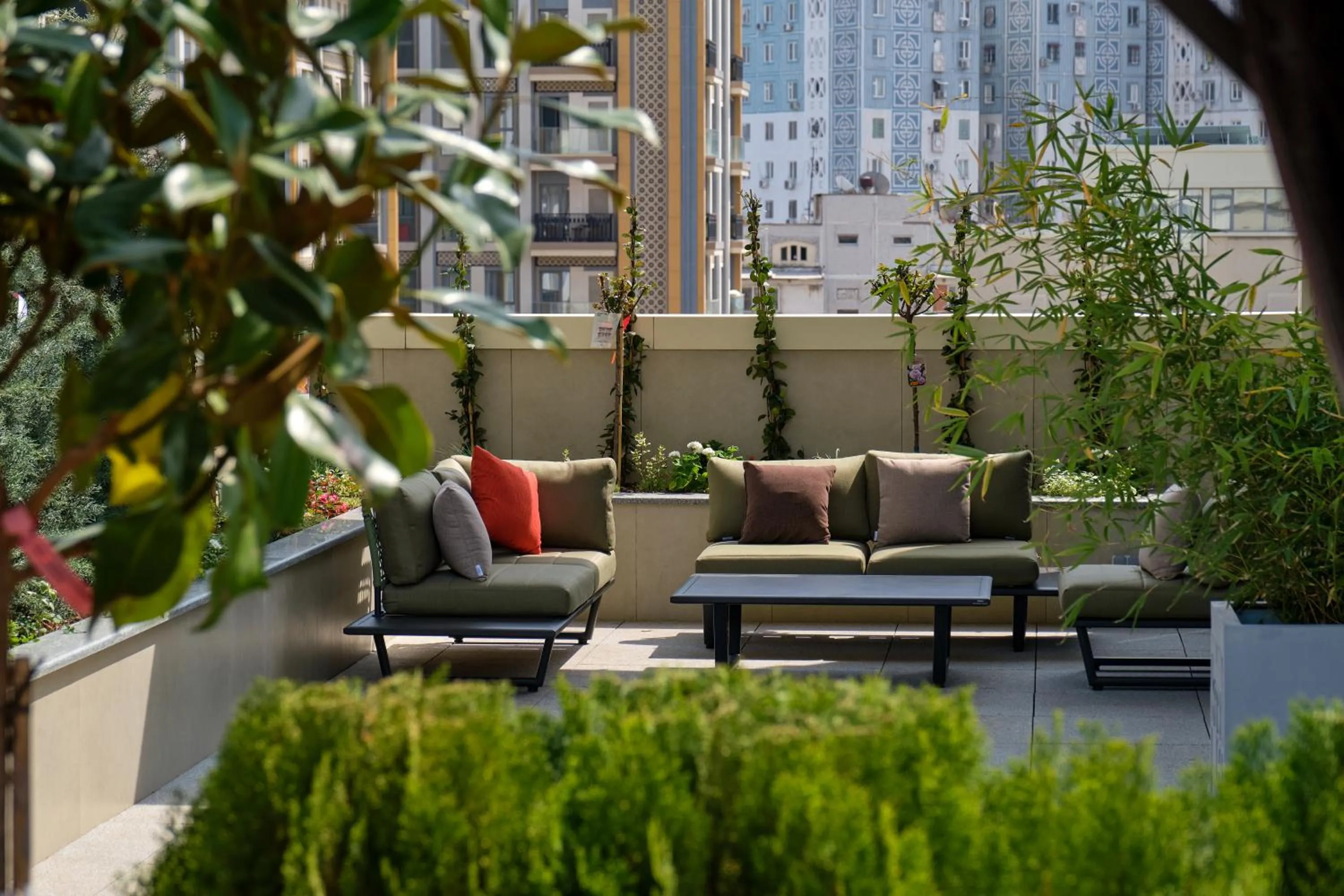 Garden in STYLO Residences & Suites