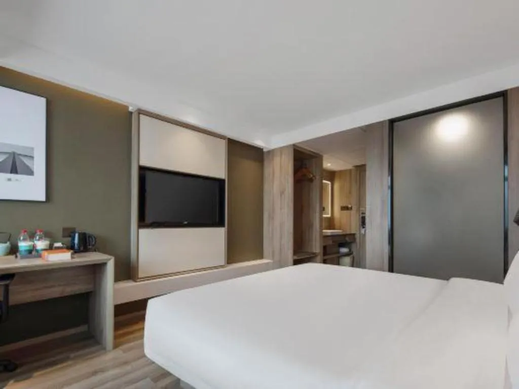 Bed in Atour Hotel Huzhou Changxing Changhai Road