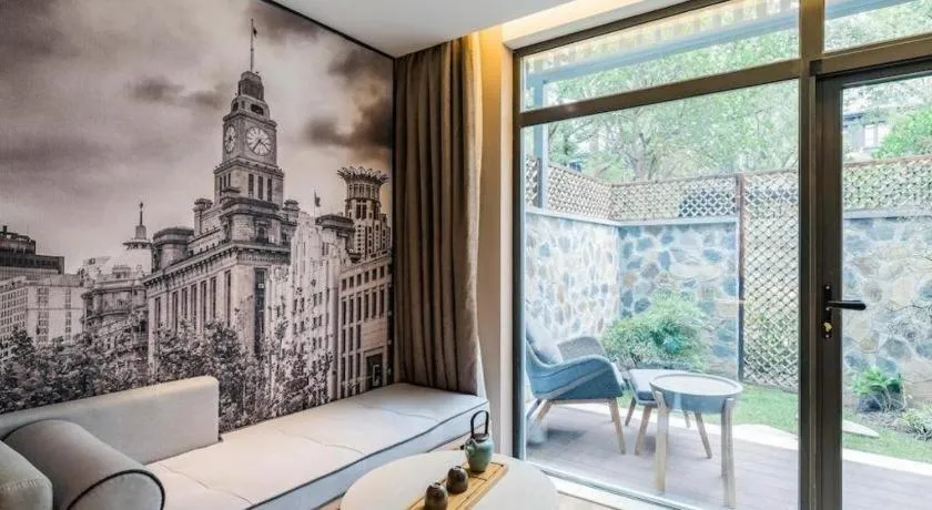 Bed in Atour Hotel Huzhou Changxing Changhai Road