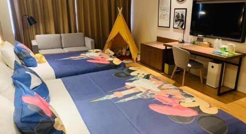 Bed in Campanile Hotel Dongying Financial Port