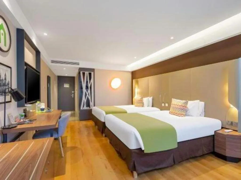 Bed in Campanile Hotel Dongying Financial Port