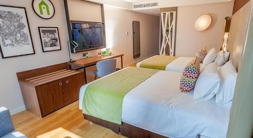 Bed in Campanile Hotel Dongying Financial Port