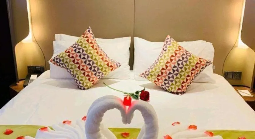 Bed in Campanile Hotel Dongying Financial Port