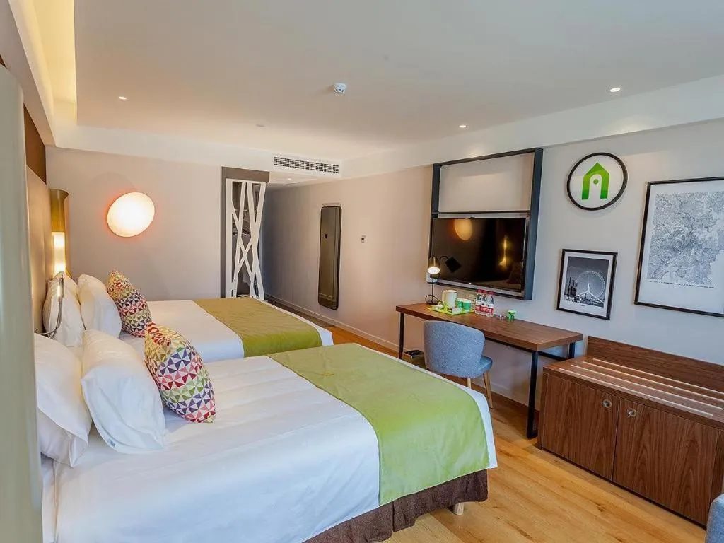 Bed in Campanile Hotel Dongying Financial Port