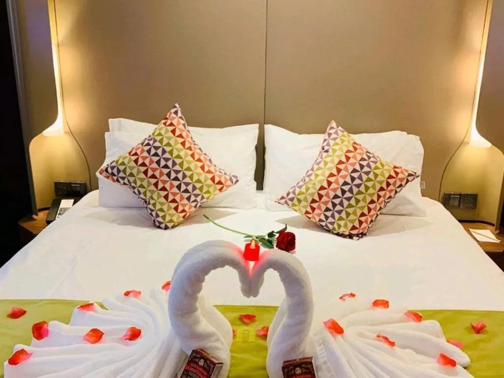 Bed in Campanile Hotel Dongying Financial Port