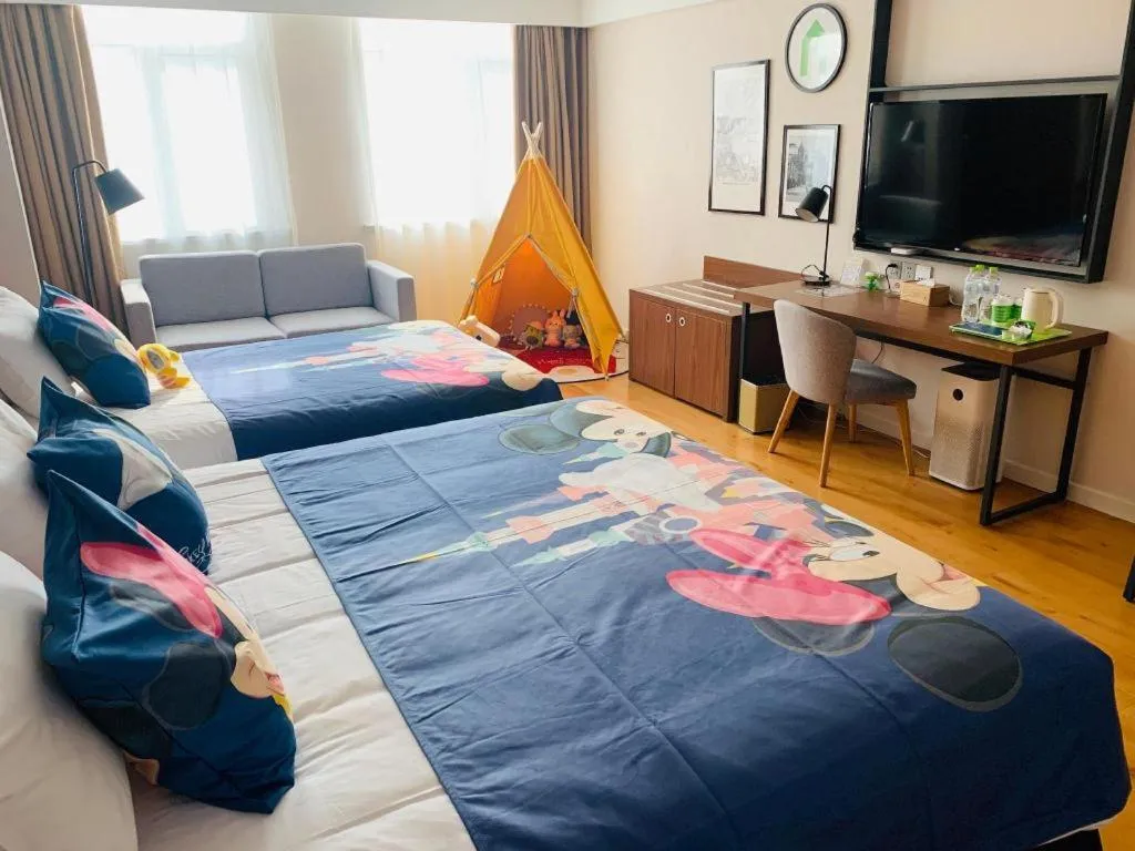 Bed in Campanile Hotel Dongying Financial Port