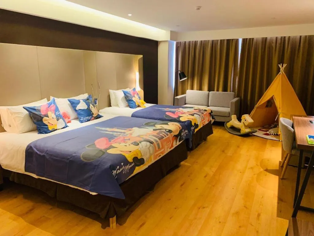 Bed in Campanile Hotel Dongying Financial Port