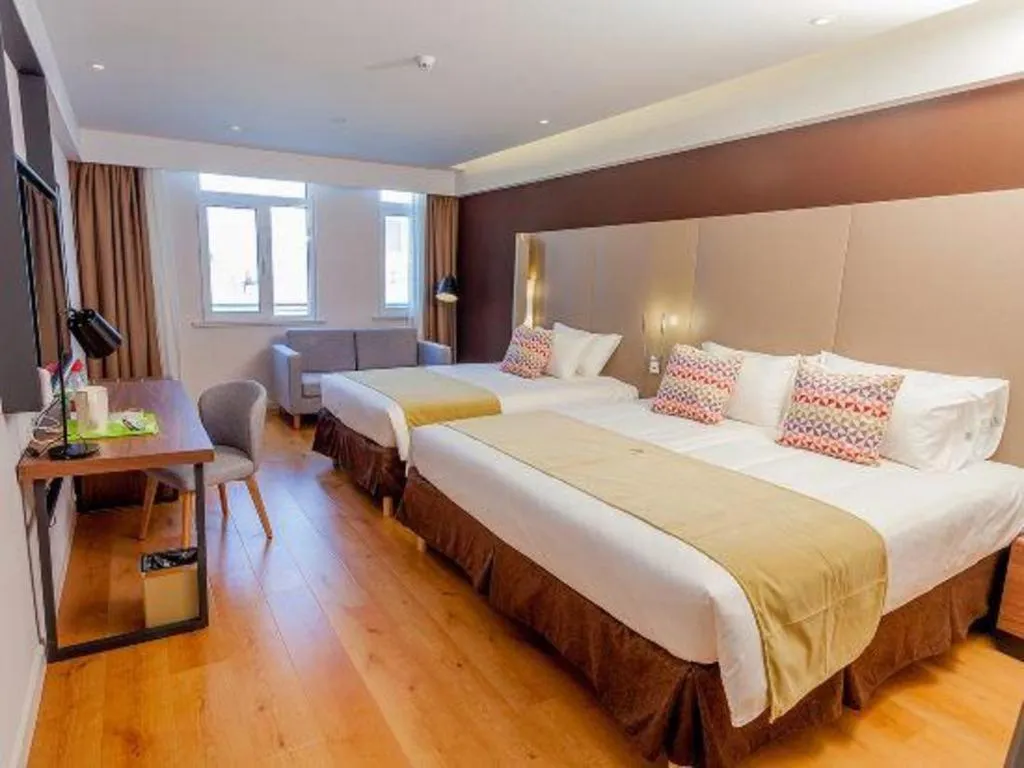 Bed in Campanile Hotel Dongying Financial Port