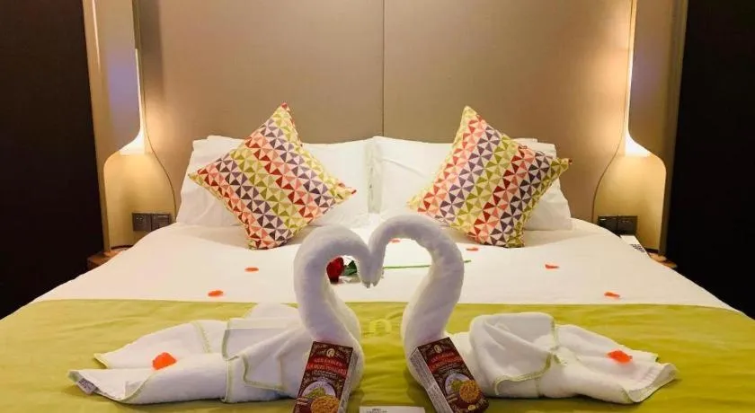 Bed in Campanile Hotel Dongying Financial Port