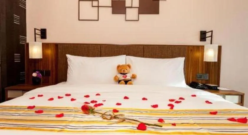 Bed in Campanile Hotel Dongying Financial Port