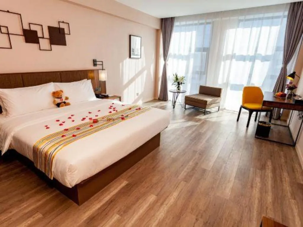 Bed in Campanile Hotel Dongying Financial Port