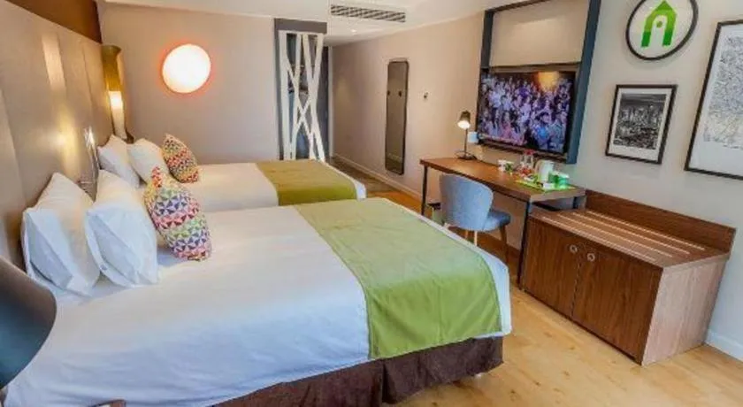 Bed in Campanile Hotel Dongying Financial Port