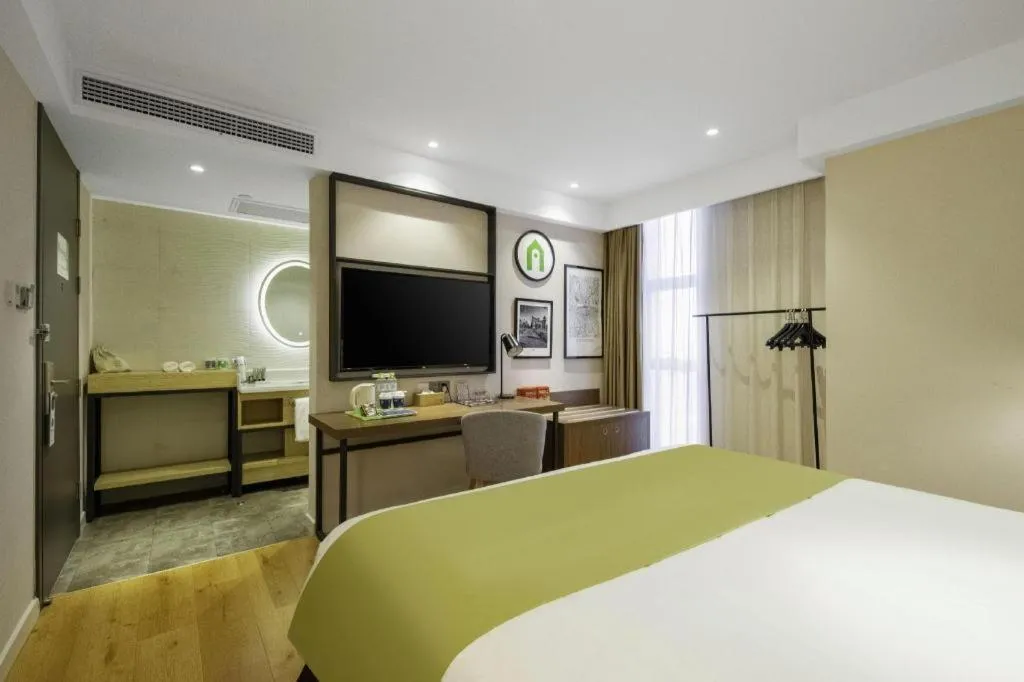 Bed in Campanile Hotel Dongying Financial Port