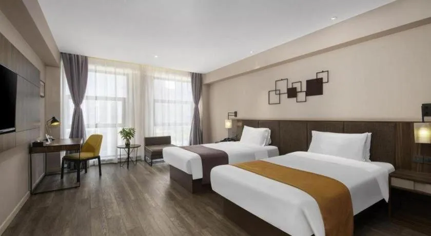 Bed in Campanile Hotel Dongying Financial Port