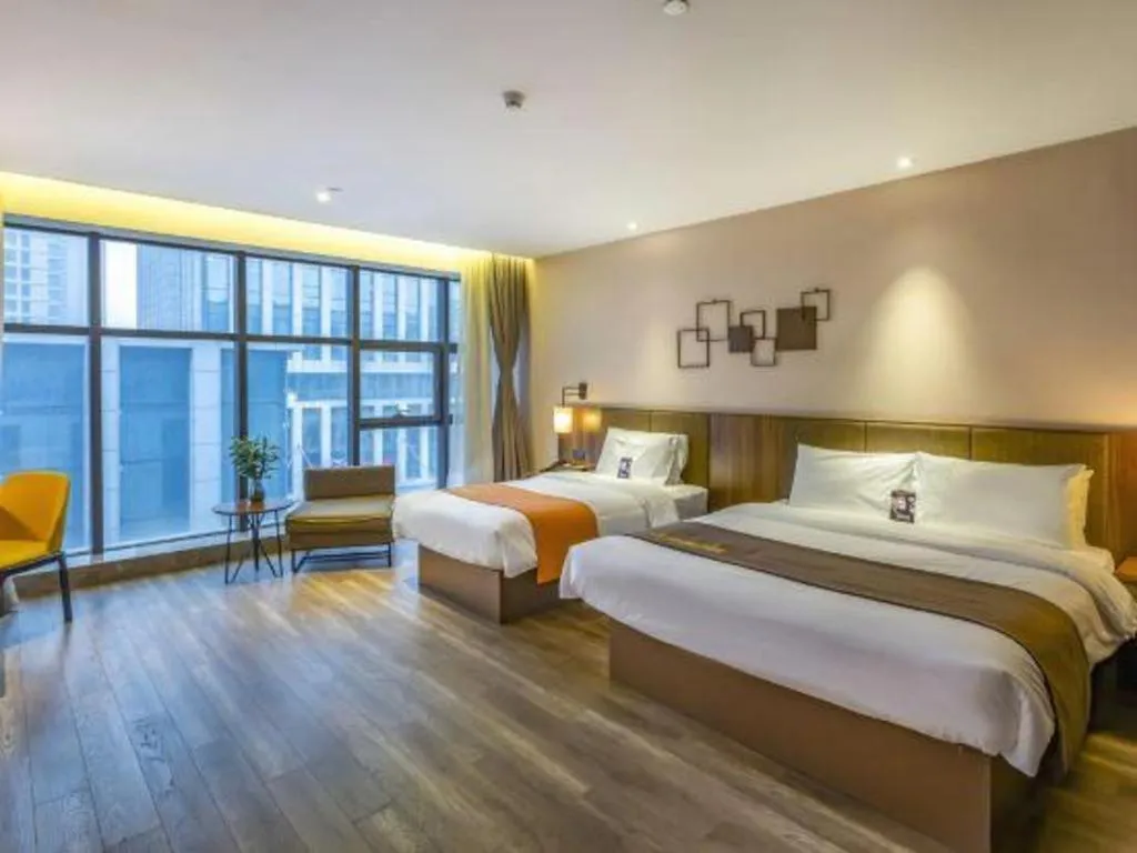 Bed in Campanile Hotel Dongying Financial Port