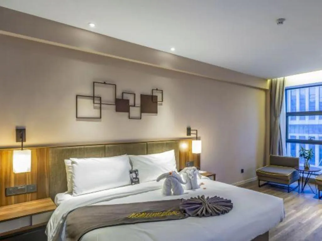 Bed in Campanile Hotel Dongying Financial Port