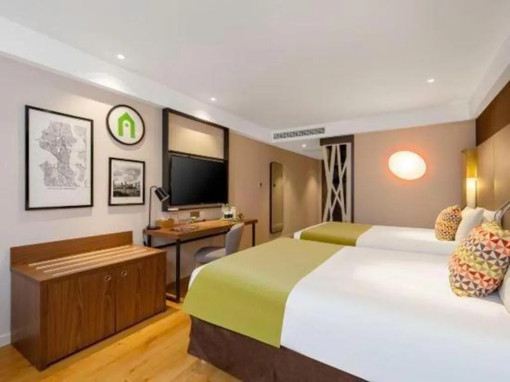 Bed in Campanile Hotel Dongying Financial Port
