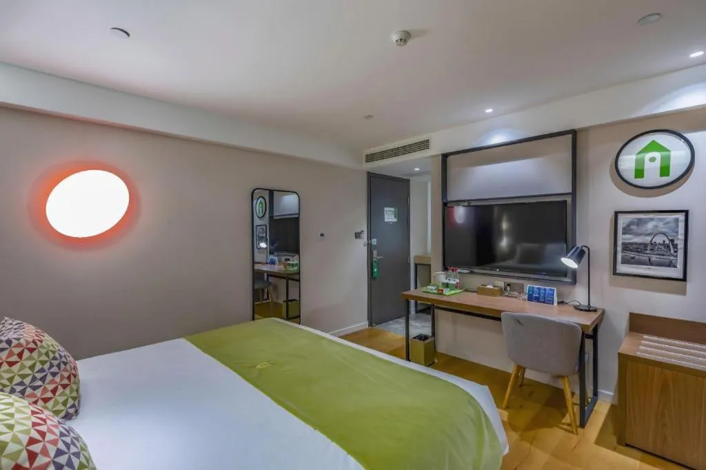 Bed in Campanile Hotel Dongying Financial Port